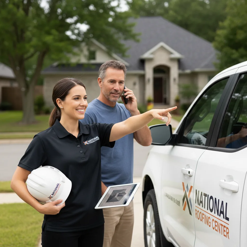 National Roofing Center customer support in Trinity